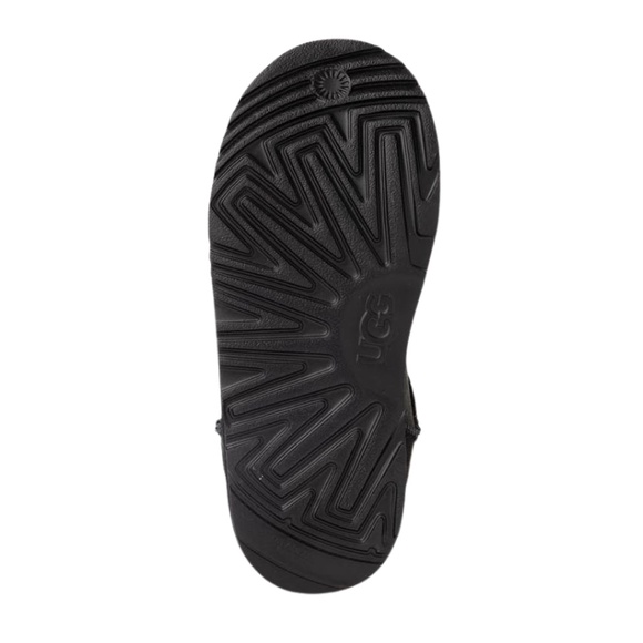 Kids UGG Classic II Boot in Black Suede. 1017703K - Picture 6 of 6